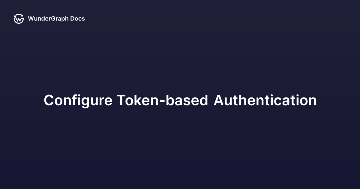 Token-based authentication